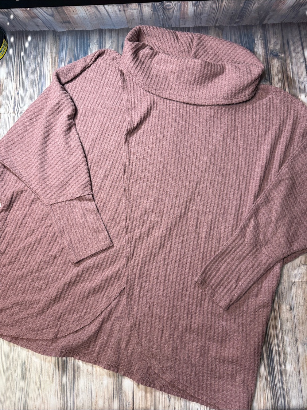 LuLaRoe Dusty Rose Cowl Neck Sweater